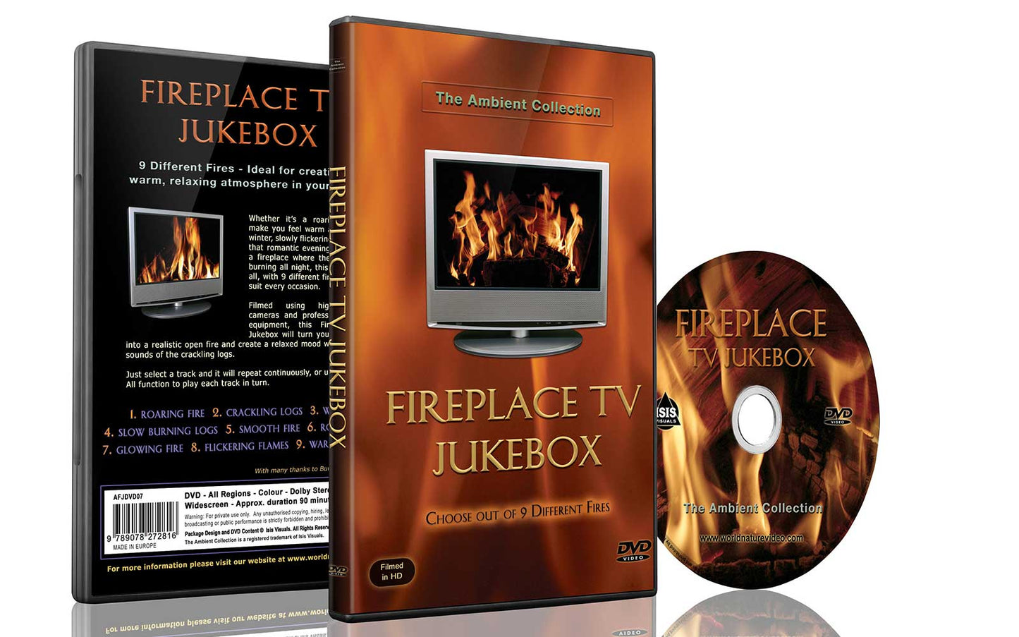 Fireplace TV Jukebox 1