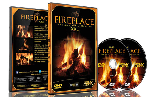 Fireplace XXL - Filmed in 4K Dvd