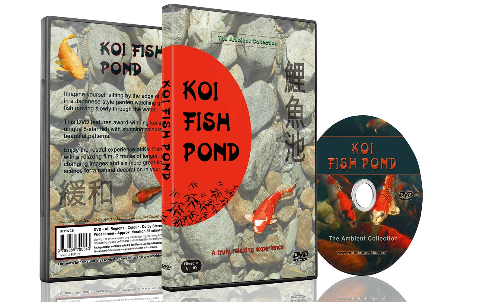 Koi Fish Pond Dvd – The Ambient Collections Dvds