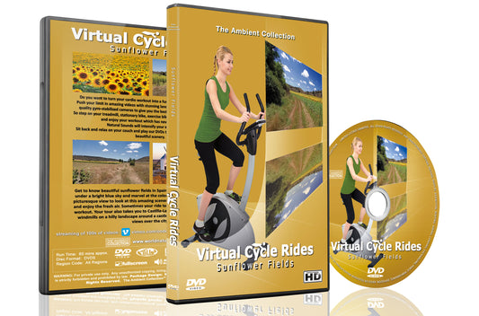 Virtual Cycle Rides - Sunflower Fields