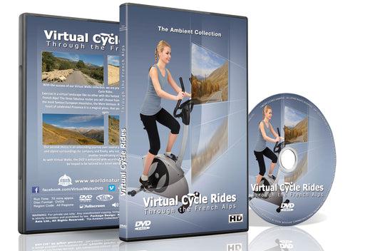 Virtual Cycle Rides - Through the French Alps
