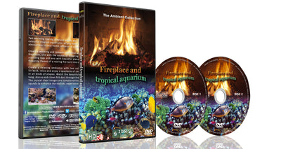 Fireplace & Tropical Aquarium 2016