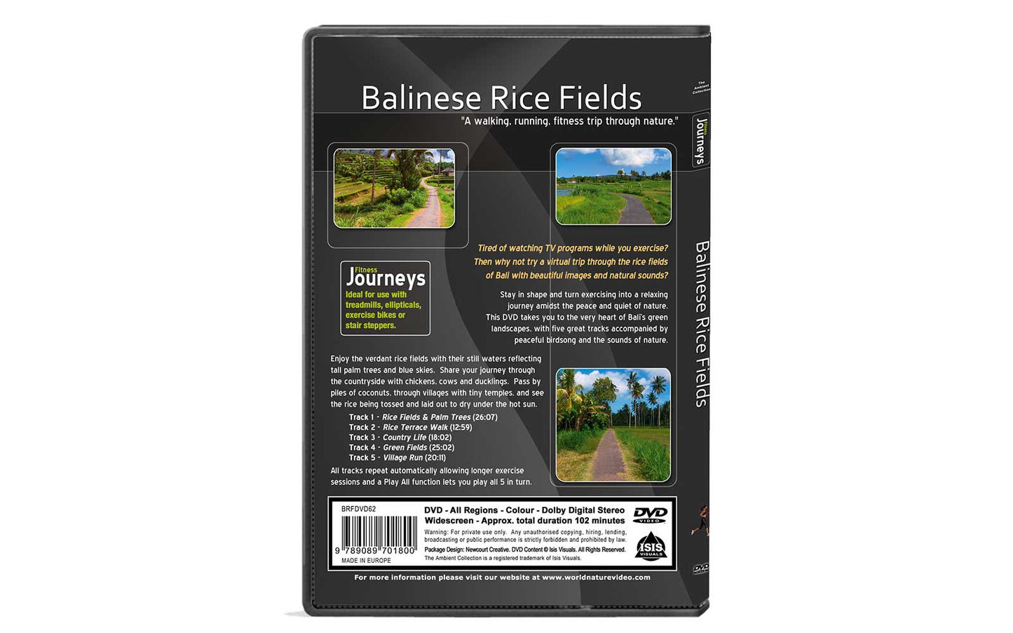Fitness Journeys - Balinese Rice Fields
