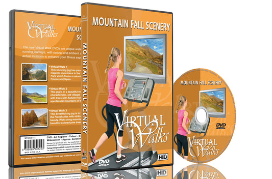 Virtual Walks - Mountain Fall Scenery